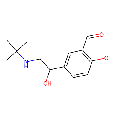 Chemical structure of Salbutamol EP Impurity D