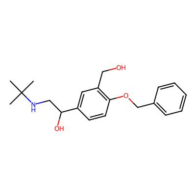 Chemical structure of Salbutamol EP Impurity I