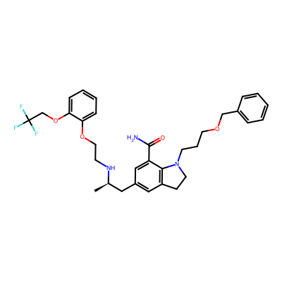 Chemical structure of Benzyl Silodosin