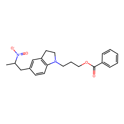 Chemical structure of Silodosin Impurity