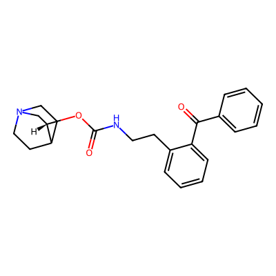 Chemical structure of Solifenacin Benzoyl (R)-Quinuclidinyl Impurity