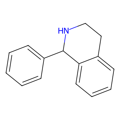 Chemical structure of rac 1-Phenyl-1,2,3,4-tetrahydroisoquinoline