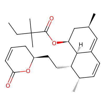 Chemical structure of Simvastatin Impurity C