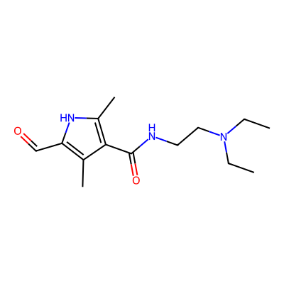 Chemical structure of Sunitinib Malate Impurity D