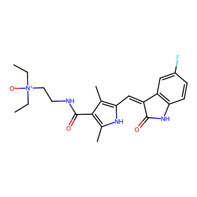 Chemical structure of Sunitinib N-Oxide