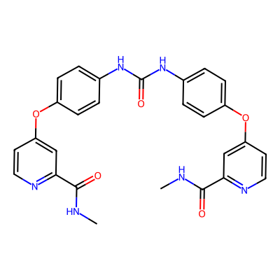 Chemical structure of Sorafenib Impurity E