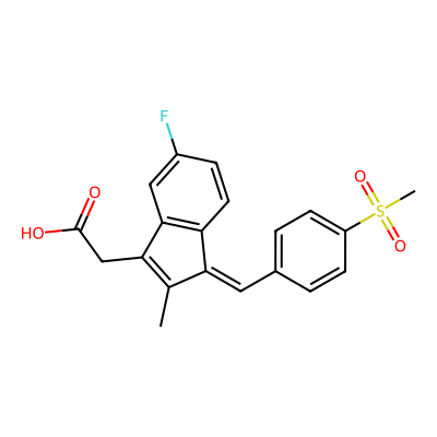 Chemical structure of Sulindac EP Impurity B