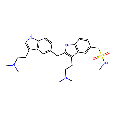 Chemical structure of Sumatriptan EP Impurity A