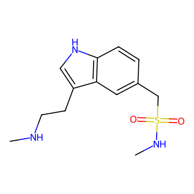 Chemical structure of Sumatriptan EP Impurity B