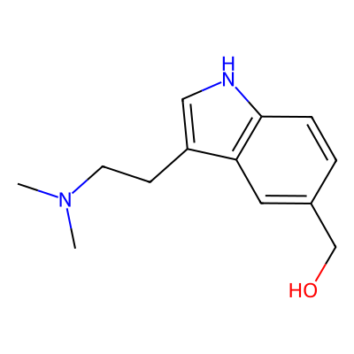 Chemical structure of Sumatriptan 5-Hydroxymethyl Impurity