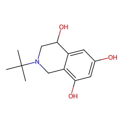 Chemical structure of Terbutaline Sulphate Impurity B
