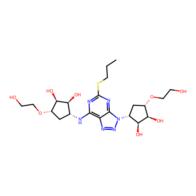Chemical structure of Ticagrelor Related Compound 65