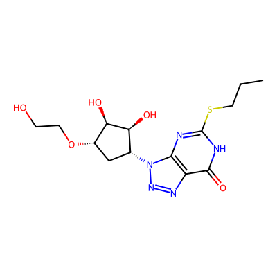Chemical structure of Ticagrelor Impurity 6