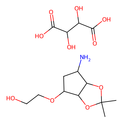 Chemical structure of Ticagrelor Related compound 91