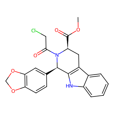 Chemical structure of Tadalafil impurity C