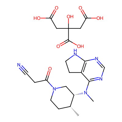 Chemical structure of Tofacitinib Related Compound 21