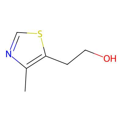 Chemical structure of 5-(2-Hydroxyethyl)-4-methylthiazole