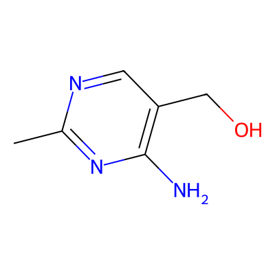 Chemical structure of Toxopyrimidine