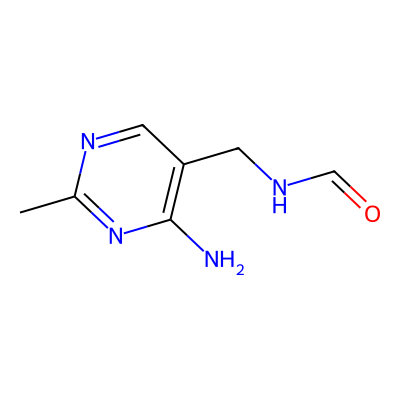 Chemical structure of Formylaminopyrimidine