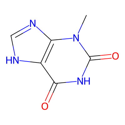 Chemical structure of Theophylline EP Impurity B