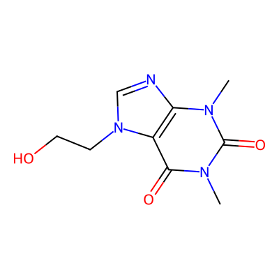 Chemical structure of Theophylline EP Impurity F