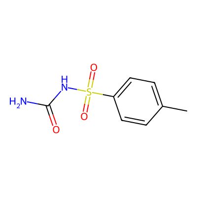 Chemical structure of Tolbutamide Impurity A
