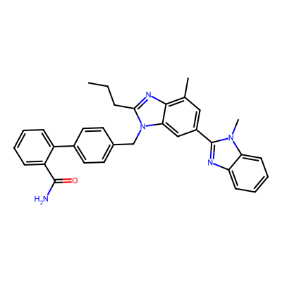 Chemical structure of Telmisartan EP Impurity F
