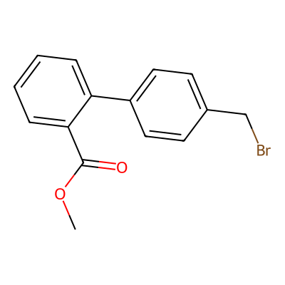 Chemical structure of Telmisartan Bromo Impurity
