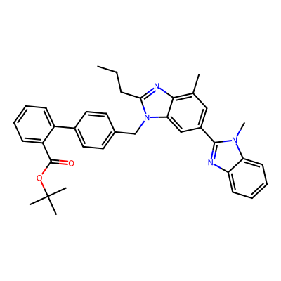 Chemical structure of Telmisartan EP Impurity C