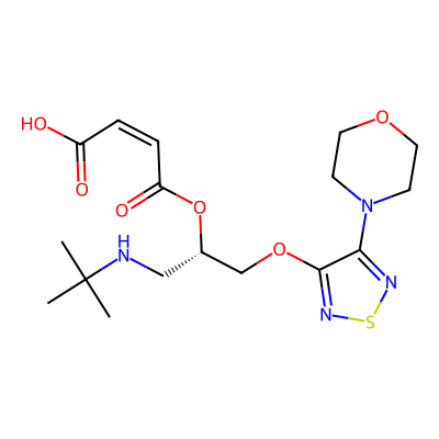 Chemical structure of Timolol EP Impurity E