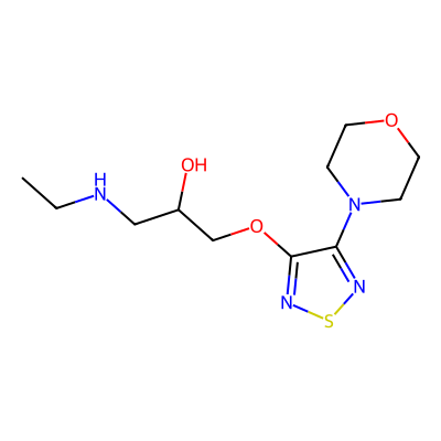Chemical structure of Timolol EP Impurity I