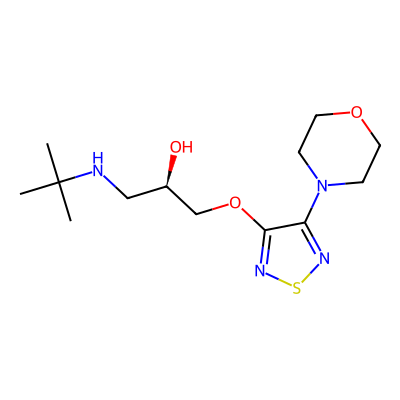 Chemical structure of Timolol EP Impurity A