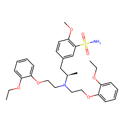 Chemical structure of Tamsulosin EP Impurity A