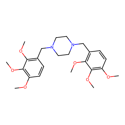 Chemical structure of Trimetazidine EP Impurity B