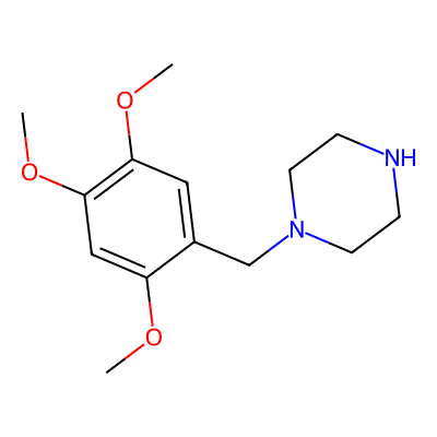 Chemical structure of Trimetazidine EP Impurity E