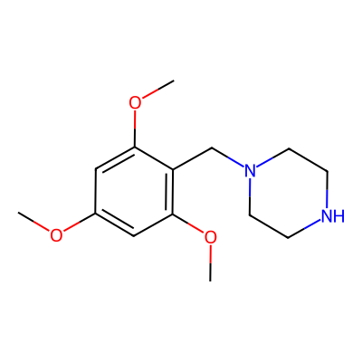 Chemical structure of Trimetazidine EP Impurity F