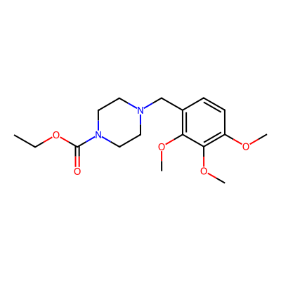 Chemical structure of Trimetazidine Impurity H
