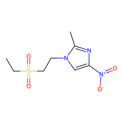 Chemical structure of Tinidazole Impurity B