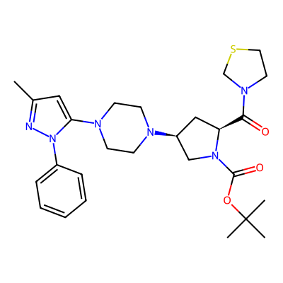 Chemical structure of Teneligliptin Impurity B