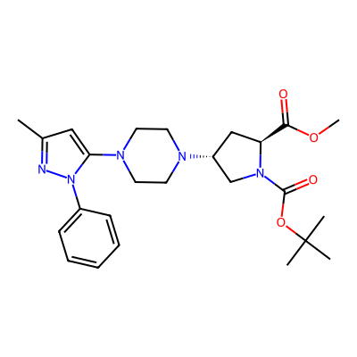 Chemical structure of Teneligliptin Impurity 1