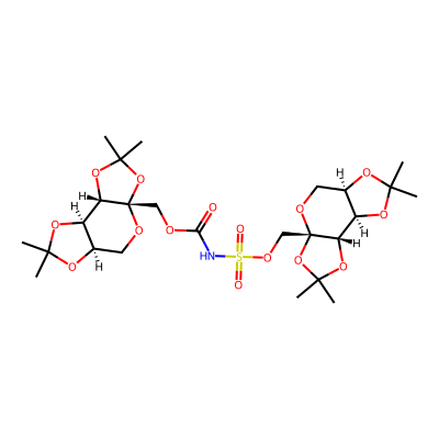 Chemical structure of Topiramate EP Impurity D