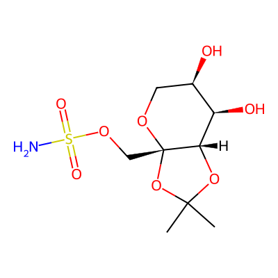 Chemical structure of Topiramate EP Impurity C