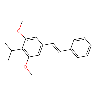 Chemical structure of Tapinarof Dimethoxy Impurity