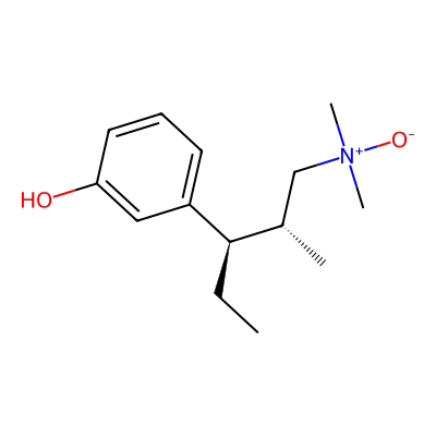 Chemical structure of Tapentadol N-Oxide