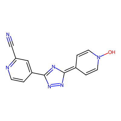Chemical structure of Topiroxostat N-Oxide