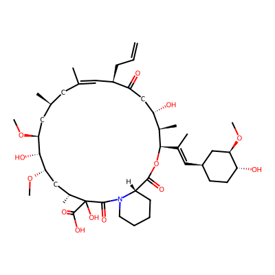 Chemical structure of Tacrolimus alpha-hydroxy acid