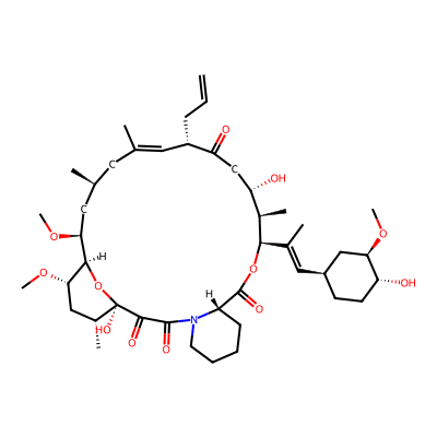 Chemical structure of Tacrolimus 8-epimer
