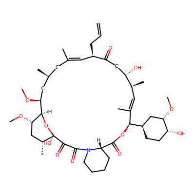 Chemical structure of Tacrolimus Impurity D