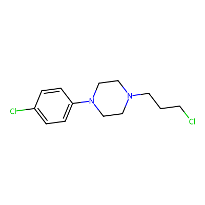 Chemical structure of Trazodone Impurity E