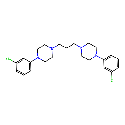 Chemical structure of Trazodone EP Impurity H